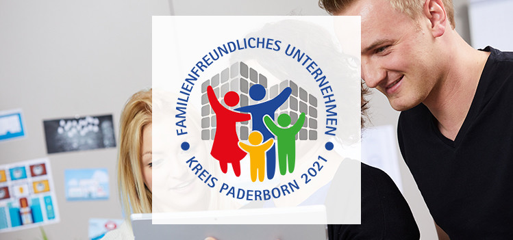 Net at Work ist "Familienfreundliches Unternehmen Kreis Paderborn 2021"
