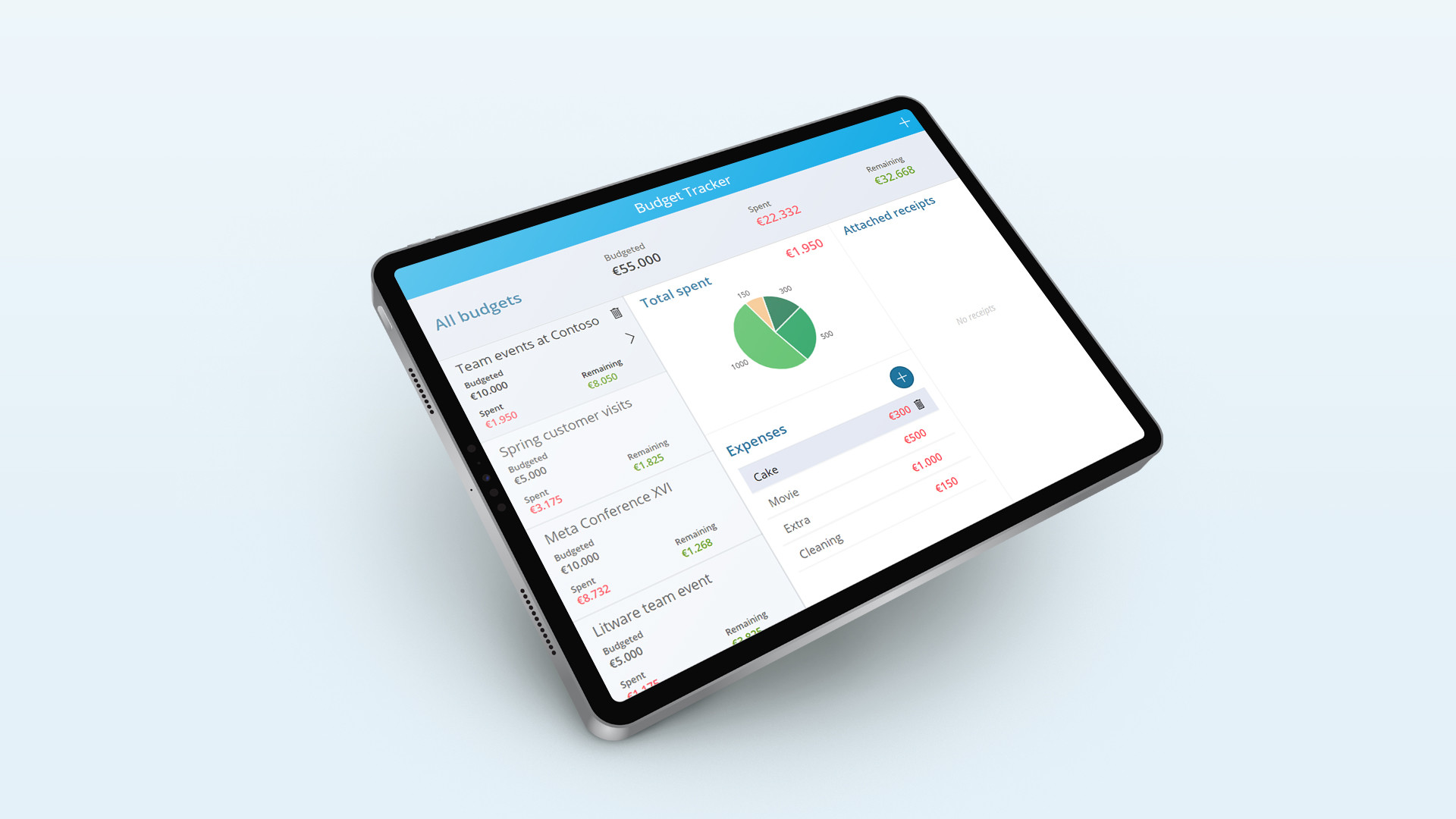 Power Platform Business App Use Case 2: Budget Tracker